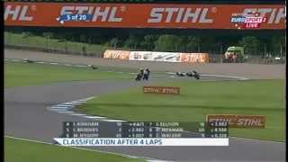 BSB 2011 Round 10 Donington Park Superbike Race 2 [upl. by Yrrag]