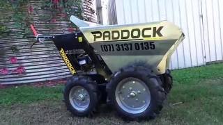 Paddock Power Wheel Barrow  Demonstration amp Review [upl. by Niahs]