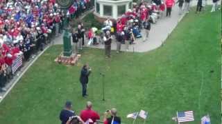 Jim Cornelison Sings National Anthem at Ryder Cup [upl. by Ygiaf]