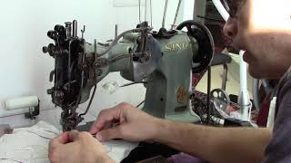 Threading Trick for Singer 72W19 Hemstitching Machine [upl. by Volin]