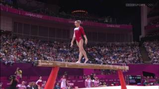 Viktoria Komova 2012 Olympics QF BB [upl. by Nahsrad588]