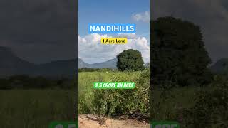 NANDIHILLS  1 ACRE LAND  Sale [upl. by Audette416]