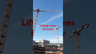 liftingcranesdeutschland germanyconstructionofhousesпідйомнікранибудівництво [upl. by Atnohs41]