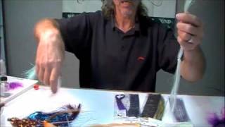 Fly Tying Material Demo Flash products [upl. by Otsuaf]