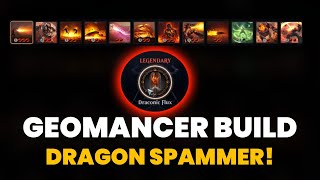 My GEOMANCER Build with Draconic Flux Legendary Artifact  Magic Legends [upl. by Suzan]