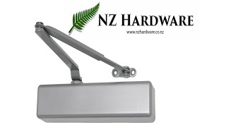 NZ Hardware LCN 1460  1461 Door Closer Installation [upl. by Anerys319]