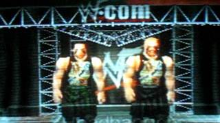 WWF Wrestlemania 2000 N64  The Headbangers Entrance [upl. by Stegman]