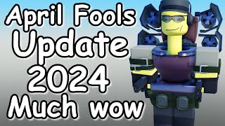 APRIL FOOLS UPDATE 2024 NEWS  Tower Defense Simulator [upl. by Isnam296]