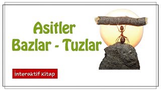 Asitler  Bazlar  Tuzlar sayfa16 [upl. by Ellette109]