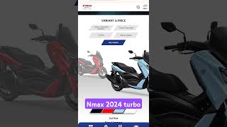 ALL NEW YAMAHA NMAX TURBO 2024  ALL NEW NMAX 2024 COLORWAY [upl. by Latimore]