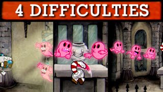 Cuphead Mausoleum Comparison with PSugar  Regular Cupcore Master Quest Souped Up  12 [upl. by Eiramanit]