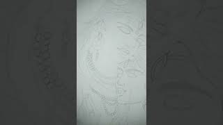 Mahadev amp parvati outline mahadev parvati drawing [upl. by Renata]