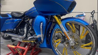 Check out the REMIX on this Harley Davidson RoadGlide CVO🔥🔥🔥 [upl. by Nylime669]