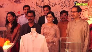 THACKERAY Trailer Launch  Nawazuddin Siddiqui Amrita Rao Uddhav amp Aaditya Thackeray  SpotboyE [upl. by Aneehta926]