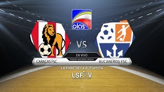 Final LSFV 2018 BUCANEROS Vs CARACAS FSC Juego 5 [upl. by Llehsad572]