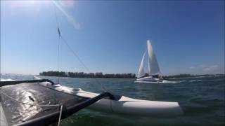 Astus 202 Trimaran Sailing [upl. by Nikolaus]