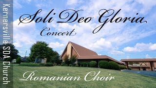 20220326b Soli Deo Gloria Concert Romanian Choir [upl. by Adelina]