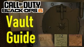 Black Ops 6 vault code location guide zombies vault guide [upl. by Truc299]