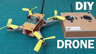 How To Make Drone With Handmade Radio Control DIY Drone [upl. by Asillam428]