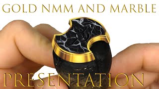 Golden NMM and black marble base presentation [upl. by Ainig360]