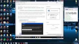 How to permanently disable Windows 10 defender Very easy 2016 [upl. by Sirdi298]