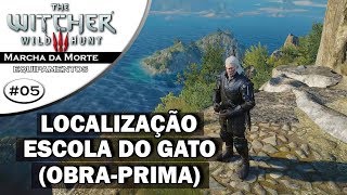 The Witcher 3  Conjunto da Escola do Gato ObraPrima Completo Equipamentos 05 [upl. by Eskill]