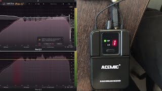 Comparison of the sound of ACEMIC EMD04 inear monitor and direct connection [upl. by Lleze]