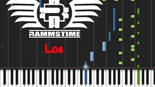 Rammstein  Los ♫ ORIGINAL MIDI  Synthesia [upl. by Adnik966]