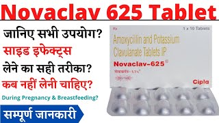 Novaclav 625 Tablet Uses amp Side Effects in Hindi  नोवाक्लेव 625 टैबलेट [upl. by Solorac]