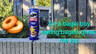 Pringles USA  Everything Bagel  Can Pringles mimic the taste [upl. by Latashia]