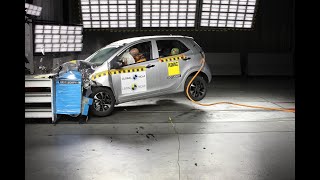 Kia Picanto reprueba con cero estrellas el test de Latin NCAP [upl. by Ttelracs]