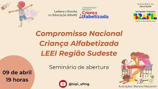 Compromisso Nacional Criança Alfabetizada  Educação Infantil  Região Sudeste [upl. by Anirat]