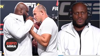 Derrick Lewis on fight vs Aleksei Oleinik This bout will not go the distance  ESPN MMA [upl. by Aicatan]