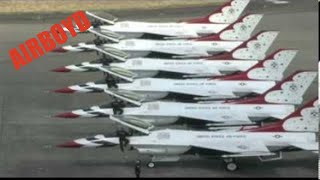 USAF Thunderbirds Joint Base Lewis McChord Air Expo 2012 [upl. by Onstad]