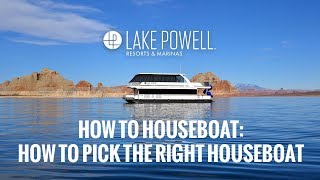 Houseboating Tips  How to pick the right houseboat [upl. by Ilarin460]