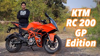 2022 KTM RC 200 GP Edition Review  Worth Buying [upl. by Katha718]