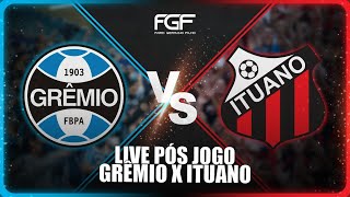 Live pós jogo do Farid Germano Filho  GRÊMIO x Ituano [upl. by Ryder969]