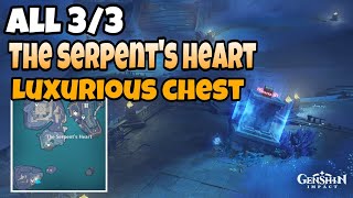 Lokasi Luxurious Chest di The Serpents Heart Genshin Impact [upl. by Hyozo]