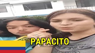 ASI HABLA UNA COLOMBIANA PAISA  PAPACITO [upl. by Aicilec]