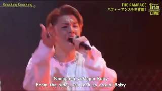 Rom amp Eng Sub THE RAMPAGE from EXILE TRIBE  Knocking Knocking Live [upl. by Arreic133]