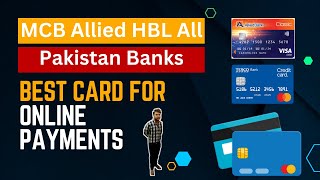 Best card for online payment  MCB  Allide  HBL  bank helpline number  Complete Detail [upl. by Neelyahs774]