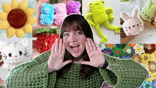 50 easy NO SEW crochet projects with FREE patterns beginner friendly [upl. by Adil]