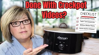 The ONLY CROCKPOT RECIPES Youll Ever Need Will This Be Your Last Slow Cooker Video [upl. by Dempster]