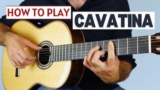 How to Play Cavatina Theme from The Deer Hunter  Stanley MyersJohn Williams [upl. by Lyndsie]