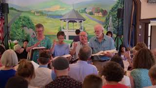 Sacred Harp 524 The 23rd Psalm 2018 Maine AllDay Sing [upl. by Aisatsan477]