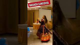 Nagada sang dhol baje🔥 navratri shorts dancelover [upl. by Nnyluqcaj]