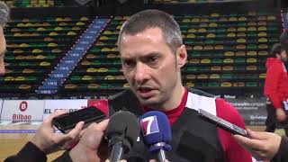 Previa Divina Seguros Joventut  Declaraciones de Javi Salgado [upl. by Aleac]