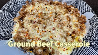 Beef Mince Casserole  Cheesy Ground Beef Recipe [upl. by Larred744]