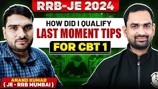 How did i Qualify RRB JE Exam  Last Moment Tips For RRB JE 2024 Exam  RRB JE 2024 Preparation [upl. by Missak]