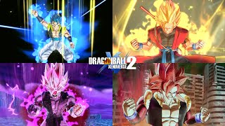 All SDBH Characters Best Transformations amp Fusions  Dragon Ball Xenoverse 2 Mods [upl. by Cruz374]